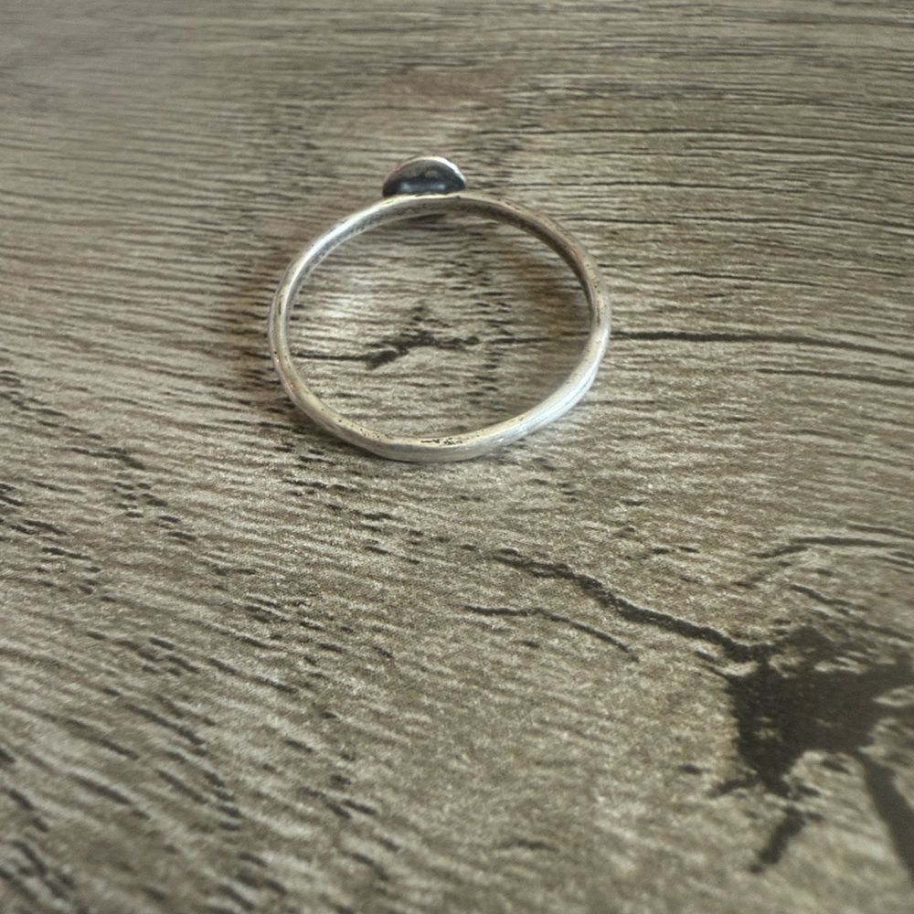 Silver Initial 'D' Ring - image 2